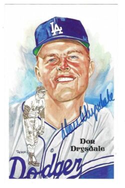 Autographed HOF Perez-Steele Postcards