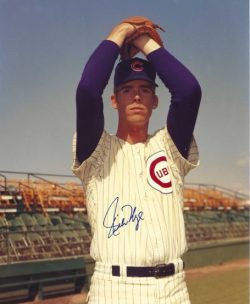 AUTOGRAPHED  RICH NYE 8x10 Chicago Cubs Photo