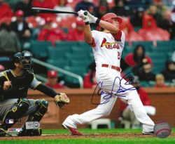 AUTOGRAPHED COLBY RASMUS 8X10 St. Louis Cardinals photo MLB