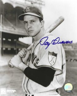 AUTOGRAPHED ROY SIEVERS 8x10 St. Louis Browns Photo