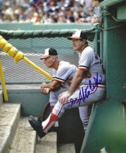 AUTOGRAPHED JOE ALTOBELLI 8X10 Baltimore Orioles Photo