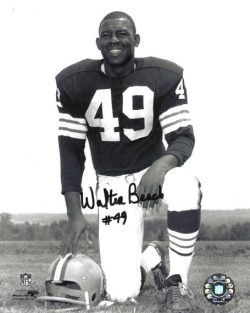Autographed WALTER BEACH 8x10 Cleveland Browns Photo