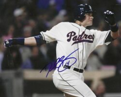 AUTOGRAPHED ROB BOWEN 8x10 San Diego Padres photo
