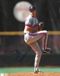 AUTOGRAPHED JEFF FASSERO 8X10 Montreal Expos Photo