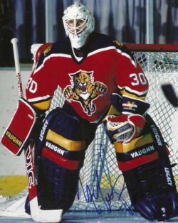Autographed MARK FITZPATRICK 8X10 Florida Panthers Photo