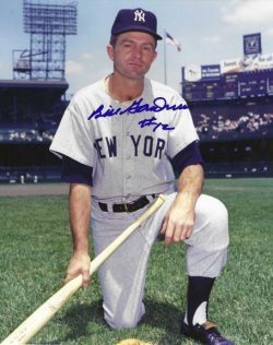 AUTOGRAPHED BILLY GARDNER 8x10 New York Yankees Photo