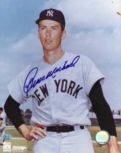 AUTOGRAPHED GENE MICHAEL 8x10 New York Yankees Photo
