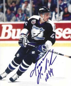 Autographed ROMAN HAMRLIK 8x10 Tampa Bay Lightning photo