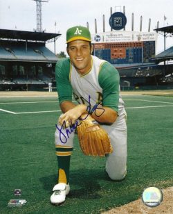 AUTOGRAPHED MIKE HEGAN 8x10 Oakland A's Photo
