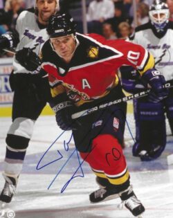 Autographed DAVE LOWRY 8X10 Florida Panthers Photo