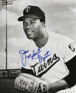 AUTOGRAPHED JIM GRANT 8x10 Minnesota Twins photo
