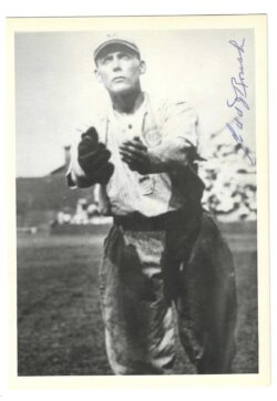 Autographed EDD ROUSH 5x7 Cincinnati Reds photo