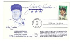 Autographed JOCKO CONLAN Cachet Cover