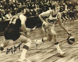 Autographed GARY GREGOR 8X10 New York Jersey Nets Photo