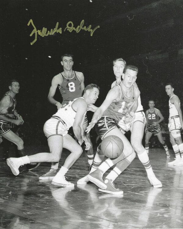 AUTOGRAPHED FRANK SELVY 8X10 Los Angeles Lakers Photo