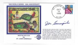 Autographed JOE GARAGIOLA St. Louis Cardinals Cachet Cover