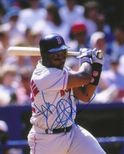AUTOGRAPHED WES CHAMBERLAIN 8x10 Boston Red Sox Photo