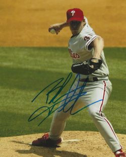 AUTOGRAPHED Brandon Duckworth 8x10 Philadelphia Phillies Photo