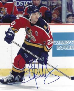Autographed BRIAN SKRUDLAND 8X10 Florida Panthers Photo
