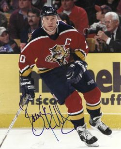 Autographed BRIAN SKRUDLAND 8X10 Florida Panthers Photo
