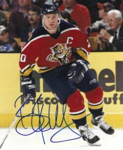 Autographed BRIAN SKRUDLAND 8X10 Florida Panthers Photo