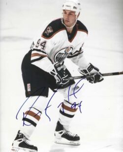 Autographed RYAN SMYTH 8x10 EDMONTON OILERS Photo