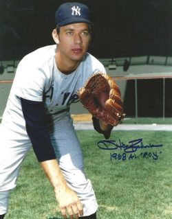AUTOGRAPHED STAN BAHNSEN "1968 AL ROY" 8x10 New York Yankees Photo