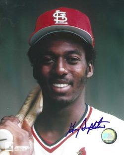 AUTOGRAPHED GARRY TEMPLETON 8x10 St. Louis Cardinals Photo