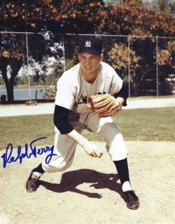 AUTOGRAPHED RALPH TERRY 8x10 New York Yankees Photo