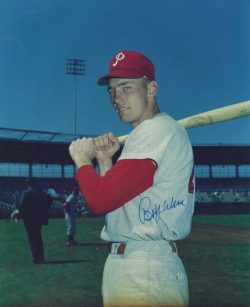 AUTOGRAPHED  BOBBY WINE 8x10 Philadelphia Phillies Photo
