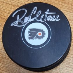 Autographed RON HEXTALL Philadelphia Flyers Hockey Puck