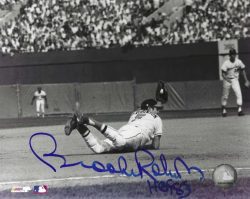 Autographed BROOKS ROBINSON "HOF 83" 8x10 Baltimore Orioles Photo