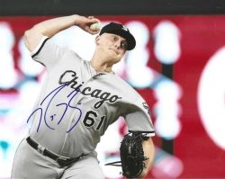 AUTOGRAPHED RYAN BURR 8X10 Chicago White Sox photo