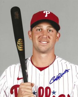 AUTOGRAPHED CODY ROBERTS 8X10 Philadelphia Phillies Photo