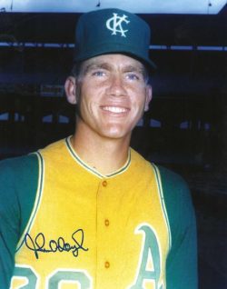 AUTOGRAPHED 8X10 JOHN O'DONOGHUE Kansas City A's Photo