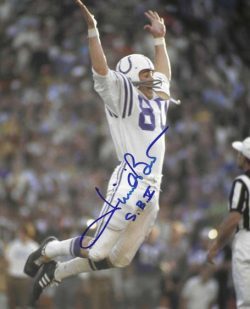 Autographed JIM O'BRIEN "SB V" 8X10 Baltimore Colts photo