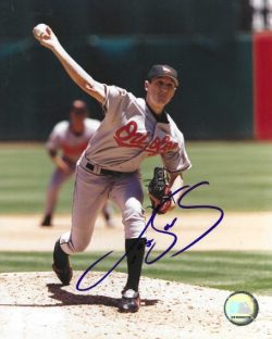 AUTOGRAPHED JOSH TOWERS 8x10 Baltimore Orioles Photo
