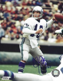 Autographed JIM ZORN 8X10 Seattle Seahawks photo