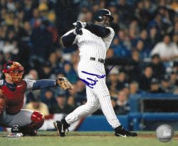 AUTOGRAPHED CHILI DAVIS 8x10 New York Yankees Photo