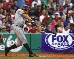 AUTOGRAPHED JOHNNY DAMON 8X10 New York Yankees Photo