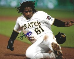 AUTOGRAPHED GIFT NGOEPE 8x10 Pittsburgh Pirates Photo