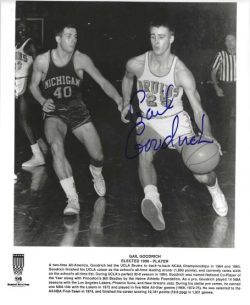 Autographed GAIL GOODRICH 8x10 UCLA Bruins photo
