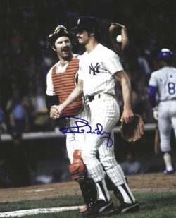 Autographed Ron Guidry  New York Yankees 8X10 Photo