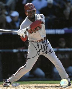 Autographed ORLANDO HUDSON 8X10 Arizona Diamondbacks Photo Steiner