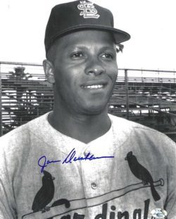 Autographed JOE DURHAM 8x10 St. Louis Cardinals Photo