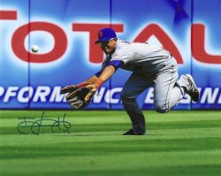 AUTOGRAPHED JUAN LAGARES 8x10 New York Mets Photo