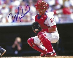 AUTOGRAPHED Mike Lieberthal 8x10 Philadelphia Phillies Photo