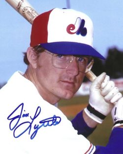 AUTOGRAPHED JIM LYTTLE 8x10 Montreal Expos Photo