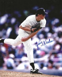 AUTOGRAPHED JERRY NIELSEN 8x10 New York Yankees photo