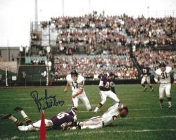 Autographed RICHIE PETTIBON 8X10 Chicago Bears Photo